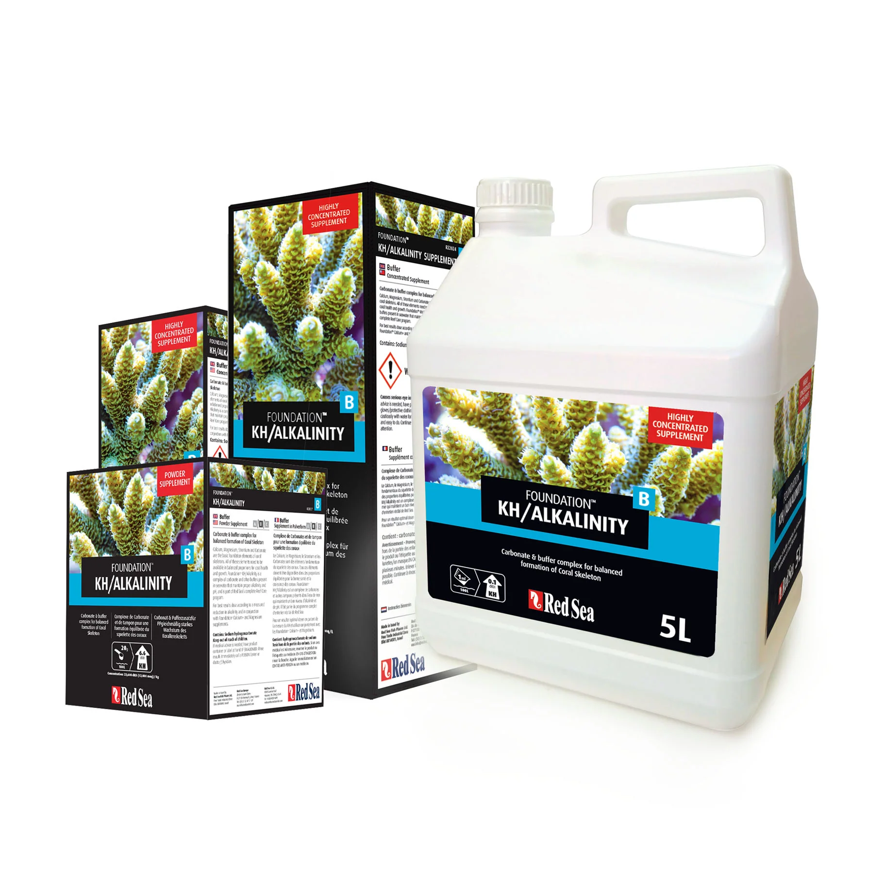 RED SEA KH/Alkalinity foundation B 1l