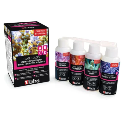 RED SEA Trace-Colors A/B/C/D - pack of 100ml x 4